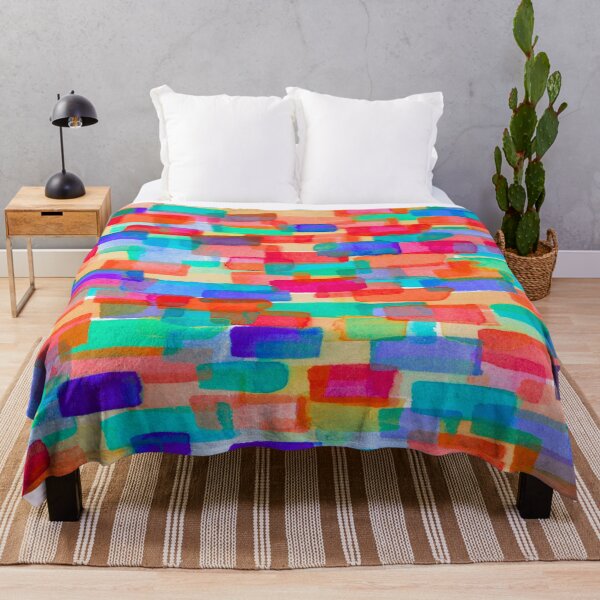 Item preview, Colorful Watercolor Pattern designed and sold by Swooncake Press.