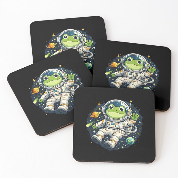 Item preview, astronaut frog designed and sold by FroggyOnly.