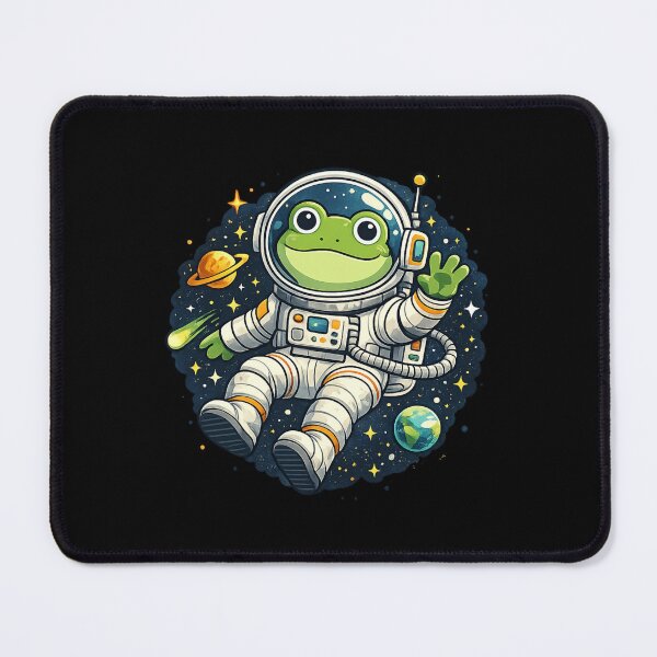 Item preview, astronaut frog designed and sold by FroggyOnly.