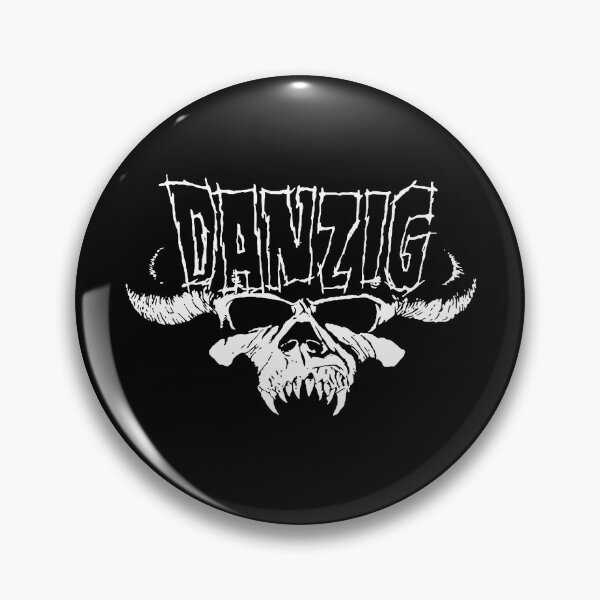 Item preview, Danzig Skull Horns Heavy Metal Logo designed and sold by louismtaylor.