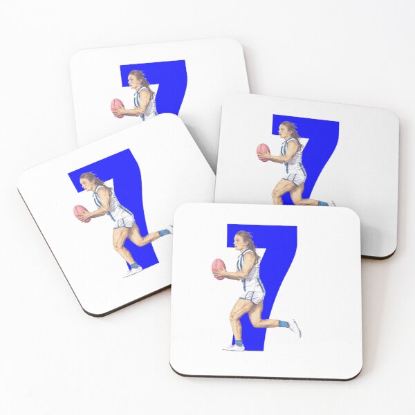 Item preview, Ashleigh Riddell Kangaroos 7 Blue designed and sold by famousflies313.