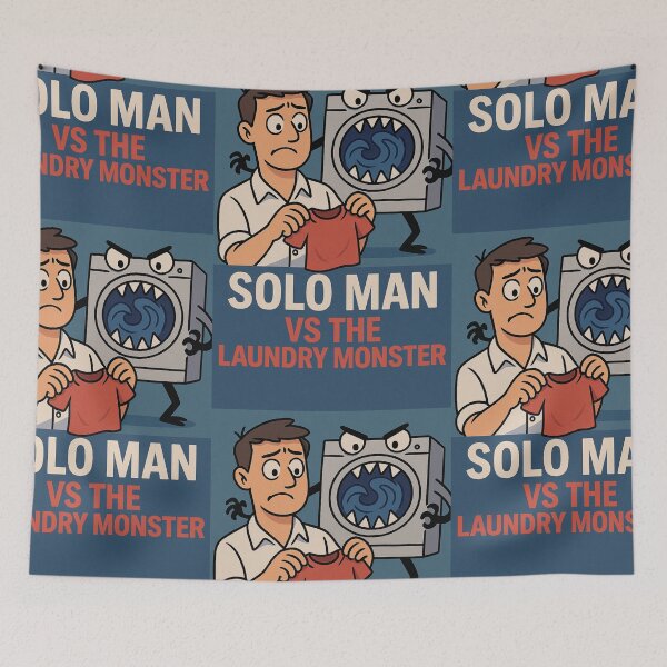 Item preview, Laundry Monster designed and sold by Figgy Print.