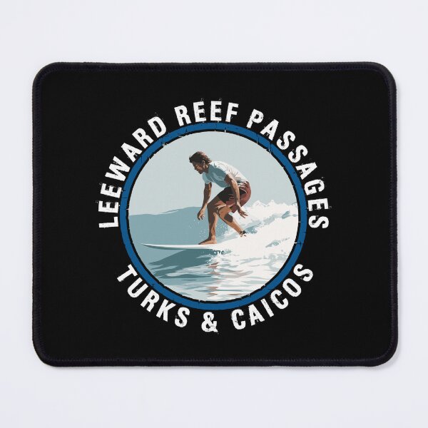 Item preview, Leeward Reef Passages - Turks And Caicos (with White Lettering) designed and sold by VelvetRoom.