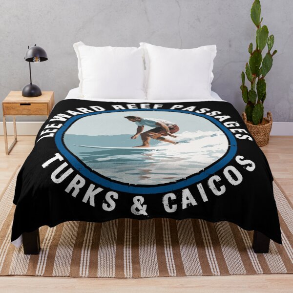 Item preview, Leeward Reef Passages - Turks And Caicos (with White Lettering) designed and sold by VelvetRoom.