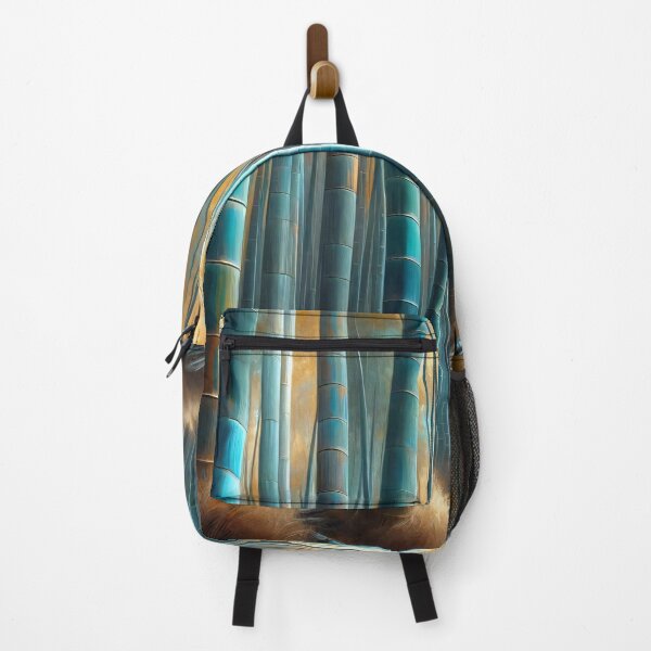 Item preview, Blue and Gold Bamboo Forest designed and sold by StudioKansai.