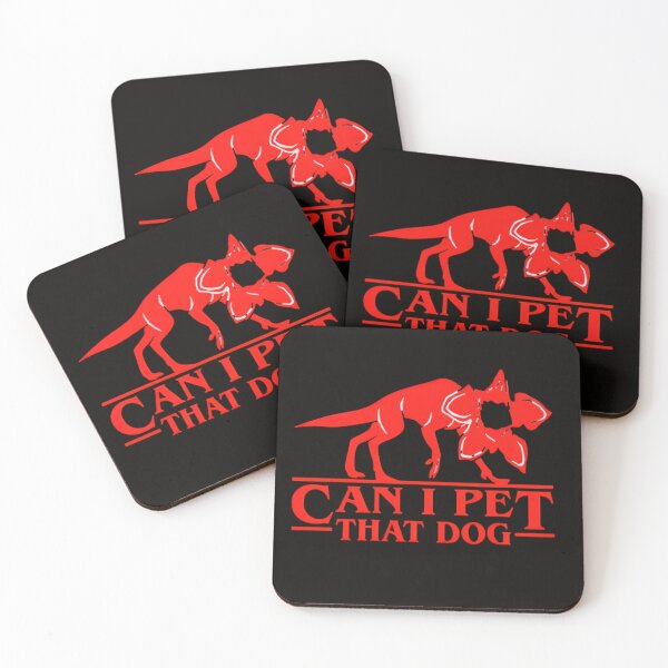 Item preview, Demodog Can I Pet That Dog Stranger Dogs designed and sold by dianadouri.