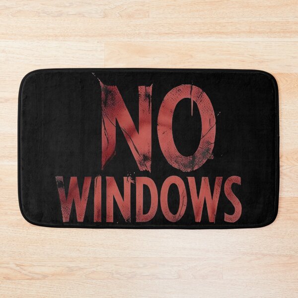 Item preview, No Windows Horror Typography – Submarine Psychological Sci Fi designed and sold by Uglyandcute.