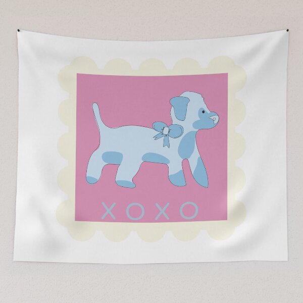 Item preview, "XOXO" Dog Stamp designed and sold by CaitlynJamesDesigns.