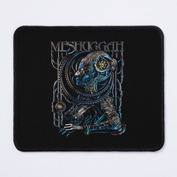 Item preview, Meshuggah Cyborg Tech Metal Geometric Art designed and sold by louismtaylor.