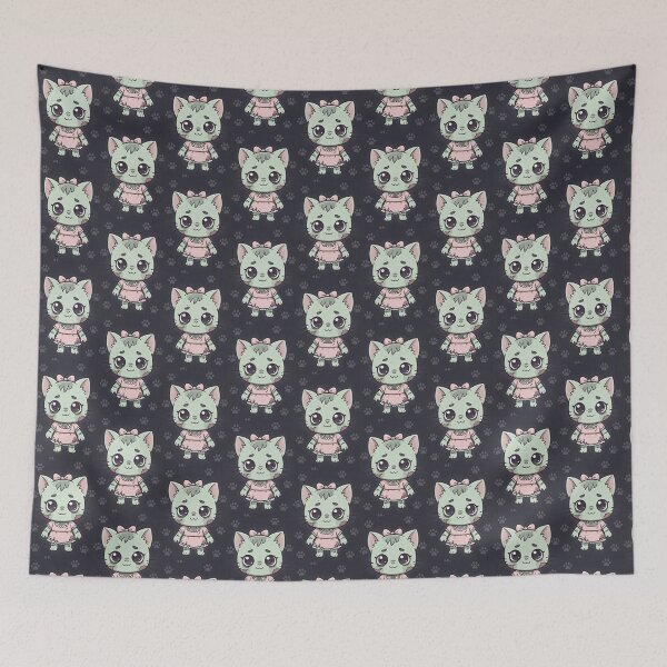 Item preview, Zombie Kitty designed and sold by LauraMK.