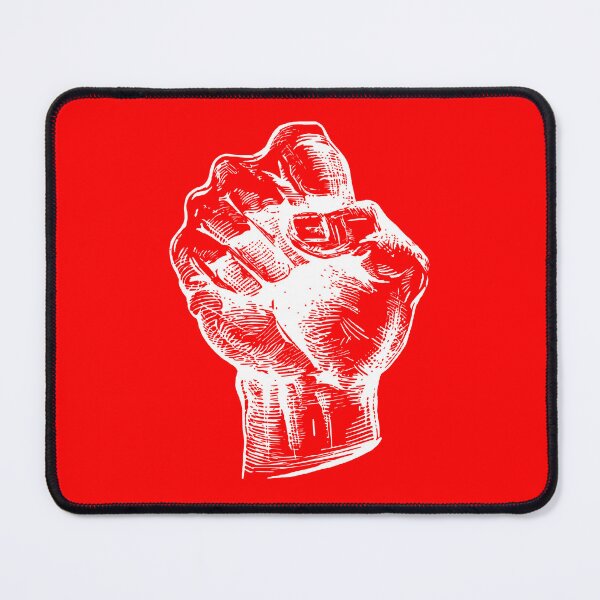 Item preview, Big White Clenched Fist of Power designed and sold by Terry Bain.