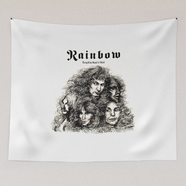 Item preview, Rainbow Band Long Live Rock n Roll Sketch designed and sold by louismtaylor.
