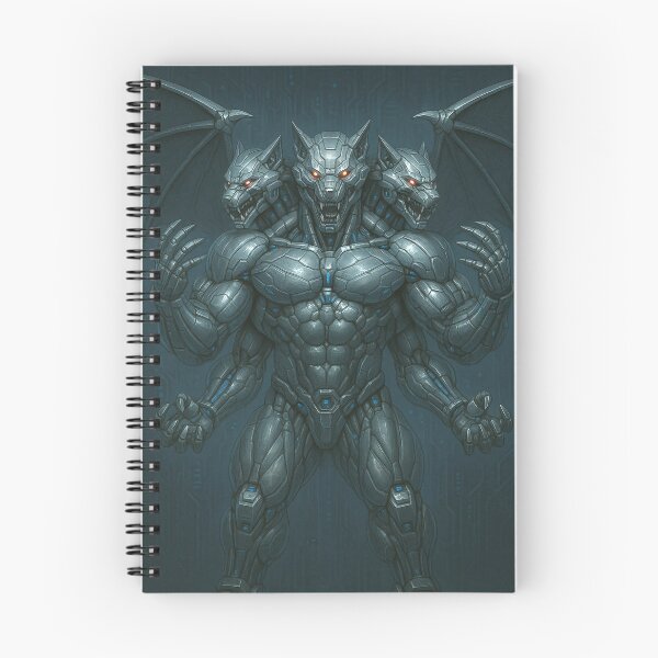 Item preview, Triple-headed cyber-wolfman designed and sold by fantasyai3.