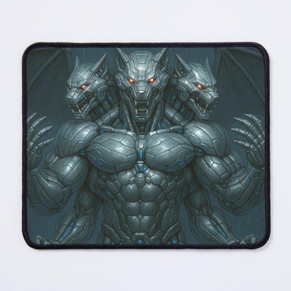 Item preview, Triple-headed cyber-wolfman designed and sold by fantasyai3.