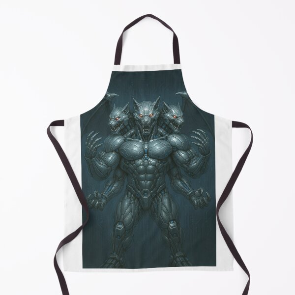 Item preview, Triple-headed cyber-wolfman designed and sold by fantasyai3.
