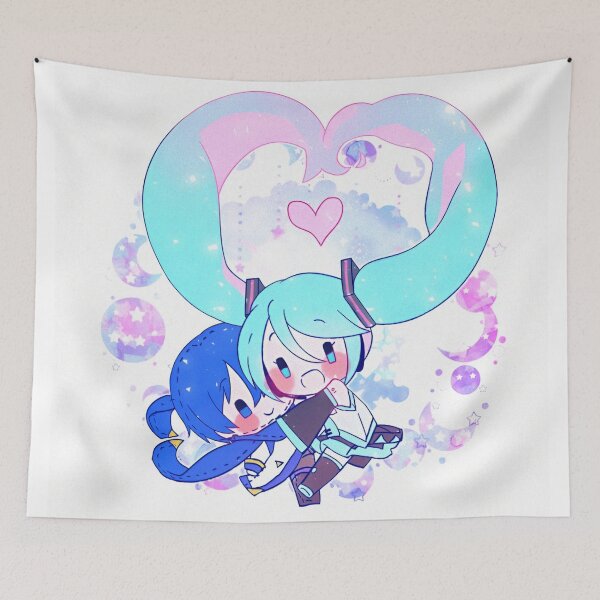 Item preview, Miku and Kaito's lovely hug designed and sold by loveiscosmic.