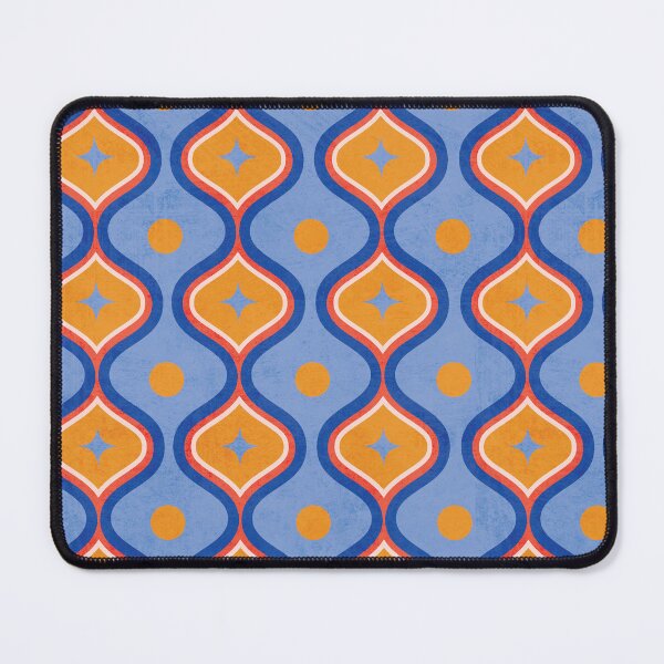 Item preview,  Mid-Century Modern Retro Geometric Waves - Riviera designed and sold by Brianaidesigns.