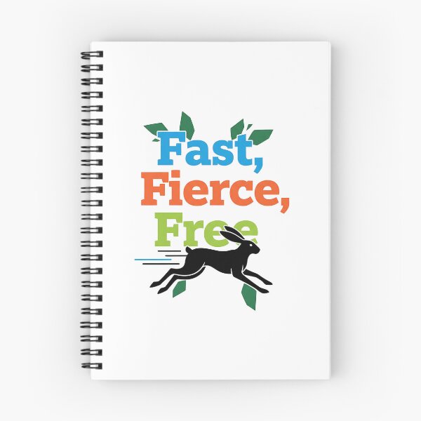 Item preview, Fast, Fierce, Free – Hare Lover Design designed and sold by Muzgle.