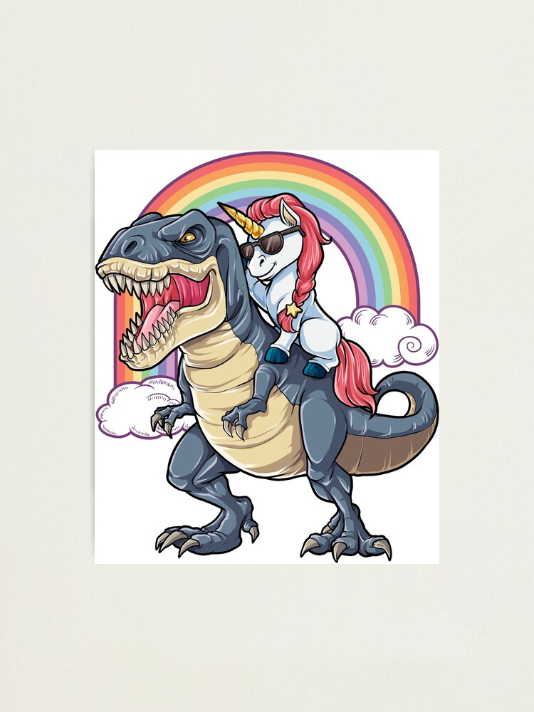 Unicorn Riding Dinosaur T Shirt Triceratops Party Rainbow Unicorn Riding Dinosaur T Shirt Triceratops Party Rainbow