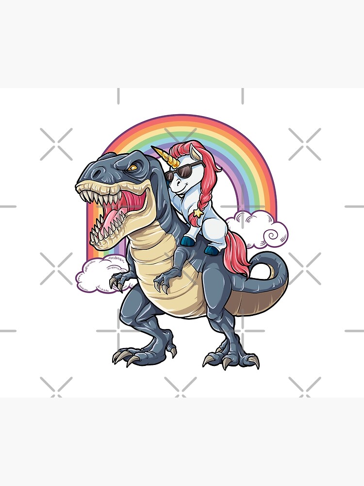 Unicorn Riding Dinosaur T Shirt Triceratops Party Rainbow Unicorn Riding Dinosaur T Shirt Triceratops Party Rainbow