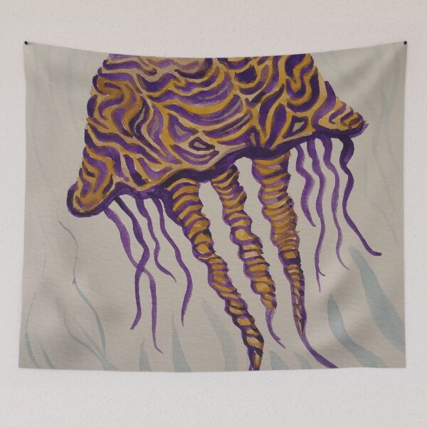 Item preview, Peanut Butter and Jellyfish  designed and sold by Matt Starr Fine Art .