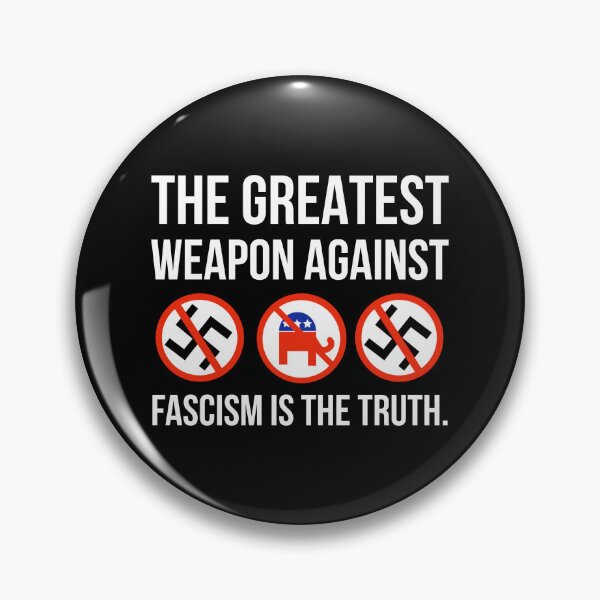 Item preview, The greatest weapon against fascism is the truth. designed and sold by Rachel the Artist .
