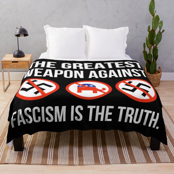 Item preview, The greatest weapon against fascism is the truth. designed and sold by Rachel the Artist .