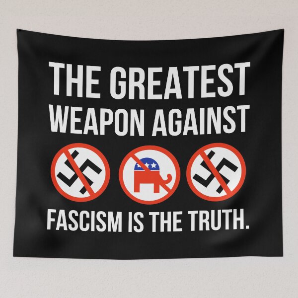 Item preview, The greatest weapon against fascism is the truth. designed and sold by Rachel the Artist .