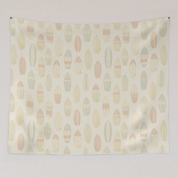 Item preview, Sunwashed Surfboards in Soft Pastels designed and sold by AtelierBrumeArt.