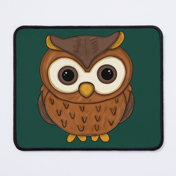 Item preview, Cartoon Cute Owl Illustration designed and sold by Expression By Holly.