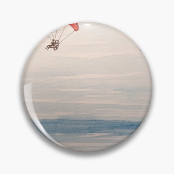 Item preview, Paragliding along the beach  designed and sold by Matt Starr Fine Art .
