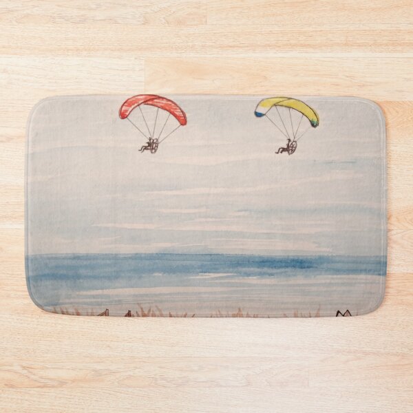 Item preview, Paragliding along the beach  designed and sold by Matt Starr Fine Art .