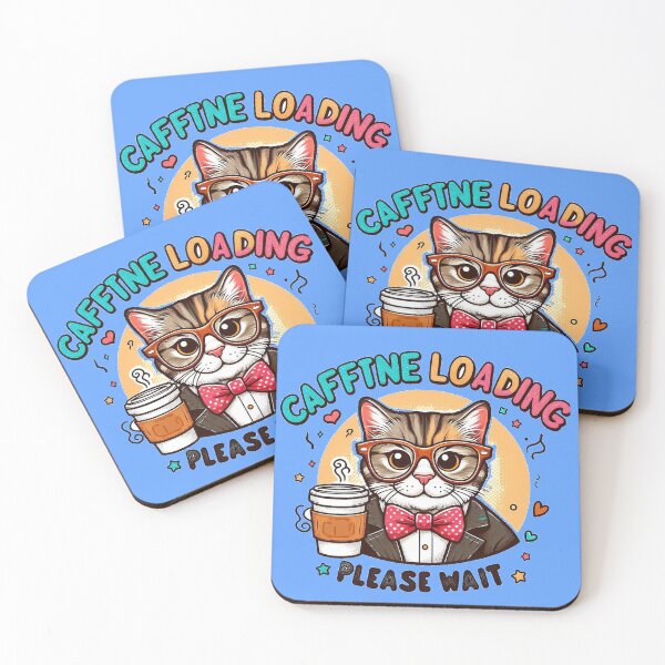 Item preview, Cafftne loading funny  designed and sold by SaaSDesign.