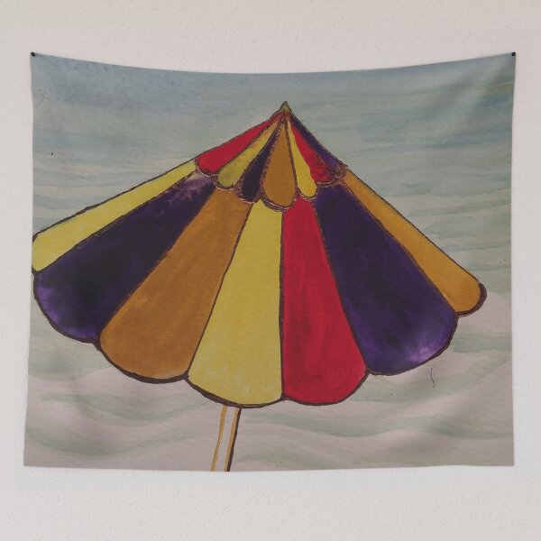 Item preview, Beach Umbrella  designed and sold by Matt Starr Fine Art .