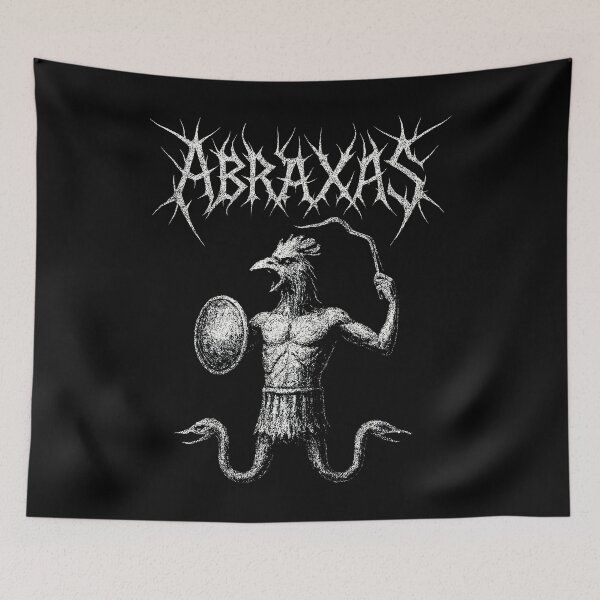 Item preview, Abraxas Gnostic Deity Occult Illustration designed and sold by Mortisigil.