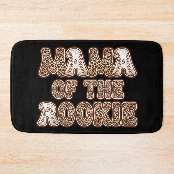 Item preview, Mama of the Rookie Leopard Baseball Shirt designed and sold by KIROSALS.