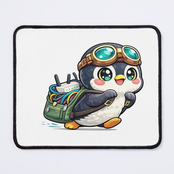 Item preview, LAN Party Penguin designed and sold by jgvisualarts.