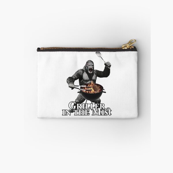Item preview, BBQ Gorillas in the mist parody Grillers designed and sold by markstones.
