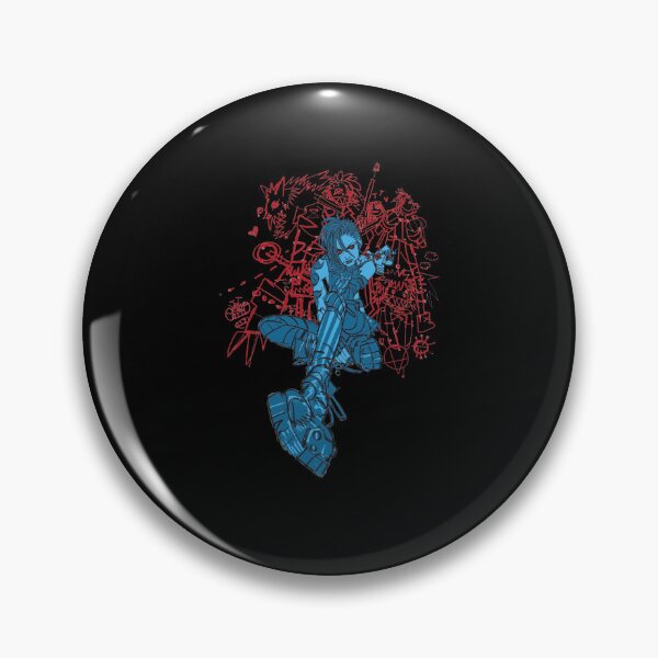 Item preview, Jinx Chaos Sketch Blue and Red designed and sold by billyawoodwrd.