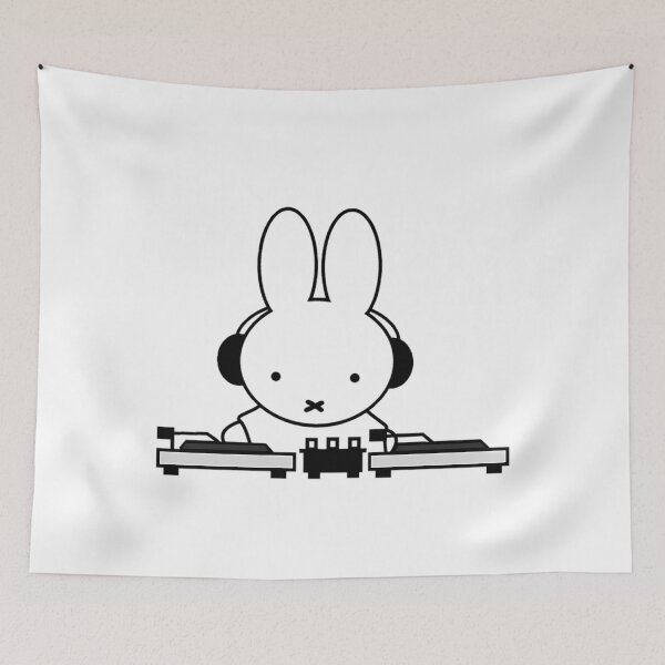 Item preview, Miffy The Dj  designed and sold by DennisChown0.