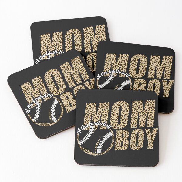 Item preview, Mom of the Birthday Boy Baseball Leopard Shirt designed and sold by KIROSALS.