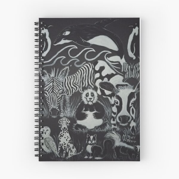 Item preview, Just Black & White Animals  designed and sold by Matt Starr Fine Art .