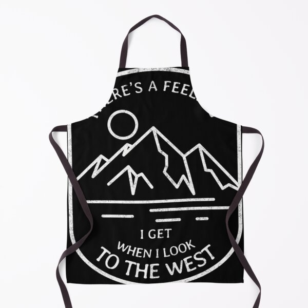 Artikelvorschau, „There's A Feeling I Get When I Look To The West“-T-Shirt entworfen und verkauft von mellinnshirts.