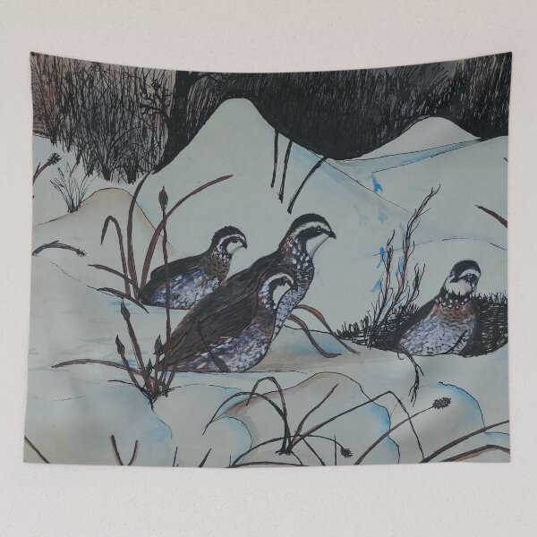 Item preview, Quail Reunion  designed and sold by Matt Starr Fine Art .