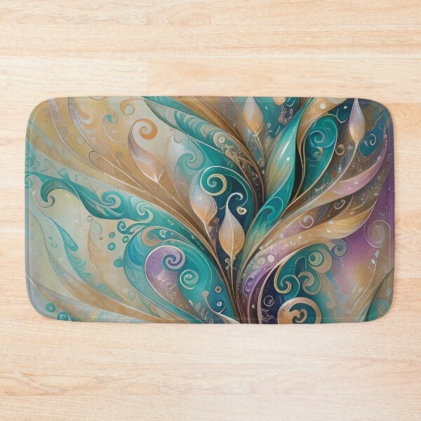 Item preview, Swirly Feather Leaves designed and sold by SlothicornSArt.