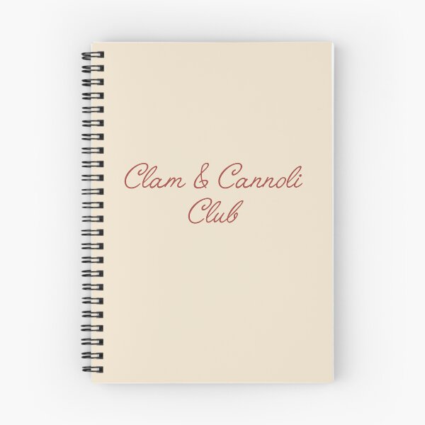 Artikelvorschau, Clam & Cannoli Club – Küstenitalienisches Wortzeichen von Atelier Brume entworfen und verkauft von AtelierBrumeArt.