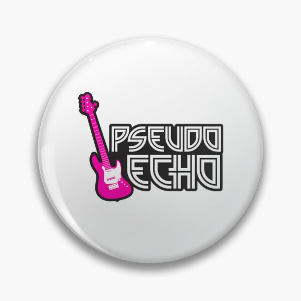 Item preview, Pseudo Echo Guitar - Pink And White  designed and sold by DennisChown0.