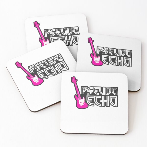 Item preview, Pseudo Echo Guitar - Pink And White  designed and sold by DennisChown0.