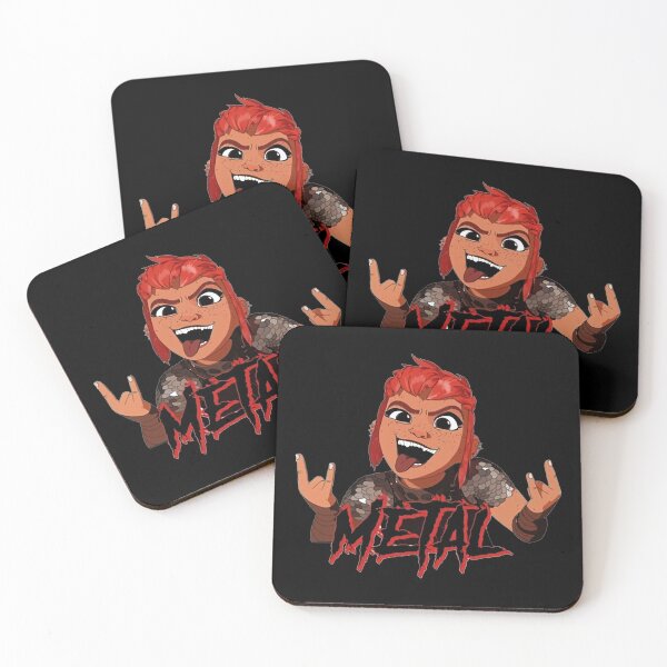 Item preview, Nimona Metal Rock Horns designed and sold by billyawoodwrd.