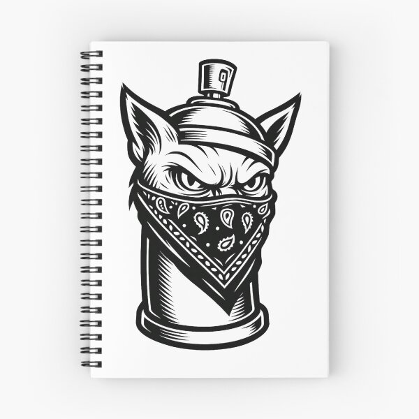Item preview, Spray Can Gangster Cat  designed and sold by Proxy Designs.